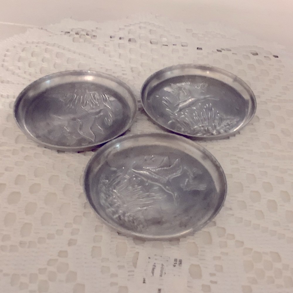 Vintage birdie coaster